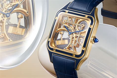 cartier santos dumont skeleton.